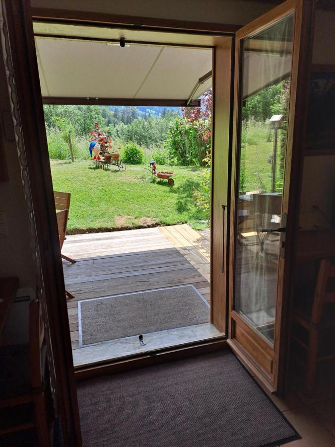 A4 Km De Megeve Tres Joli Studio Avec Jacuzzi ,Vue Sur Les Montagnes Au Calme Praz-sur-Arly Buitenkant foto